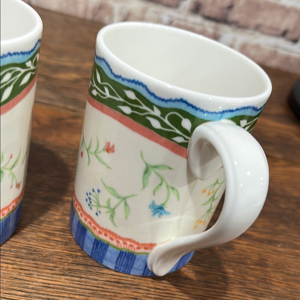 Fitz & Floyd Chicks mug 2002-2004 - Set of 2 - Picture 5 of 10